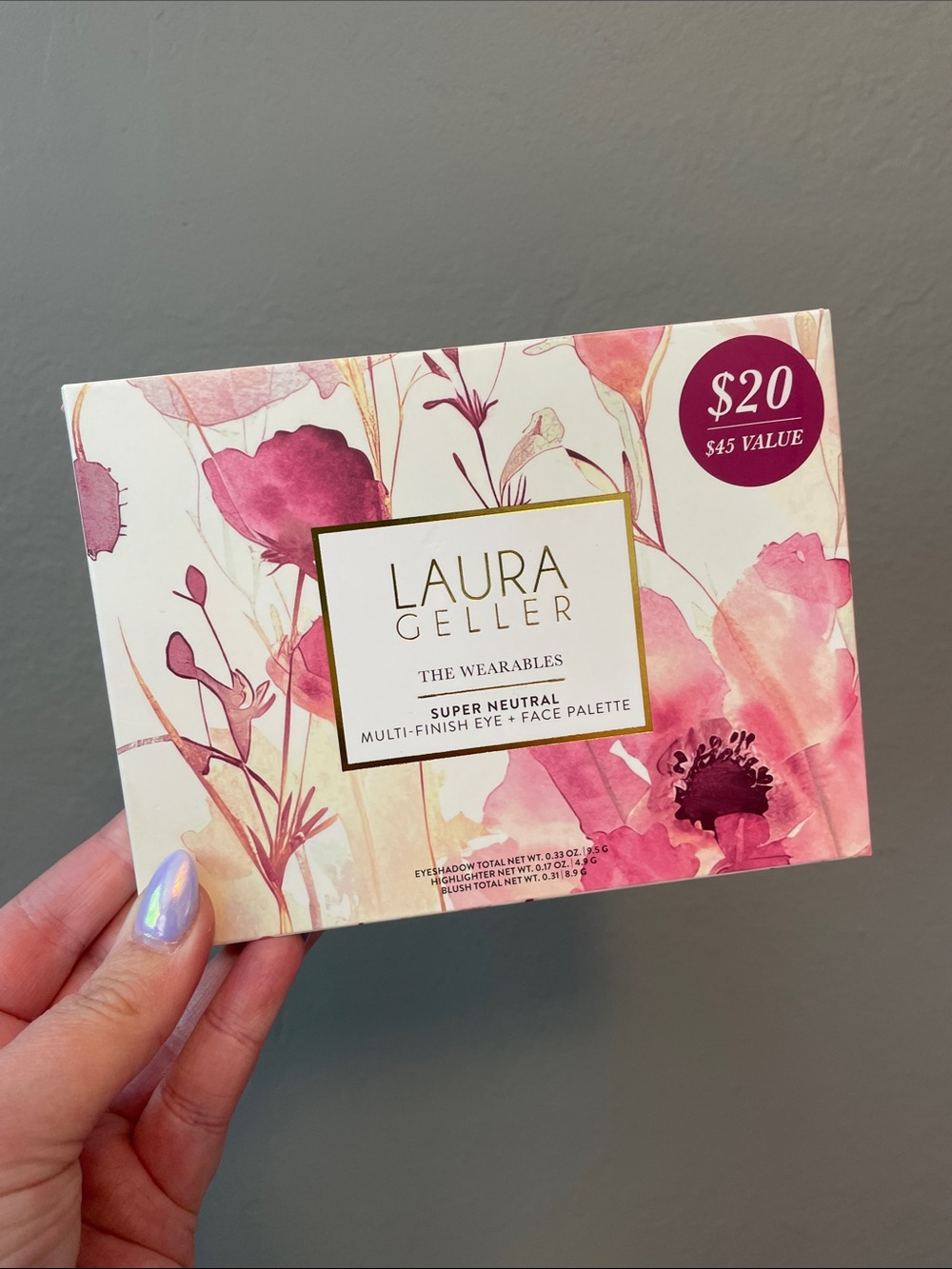 Laura Geller Pink Floral Multi-Finish Eye & Face Palette